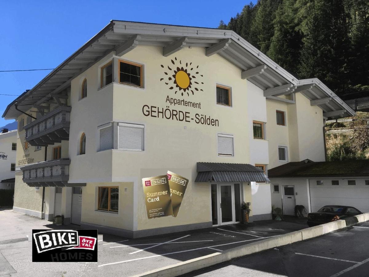 Appartement Gehoerde-Soelden Inklusive Summercard Buitenkant foto